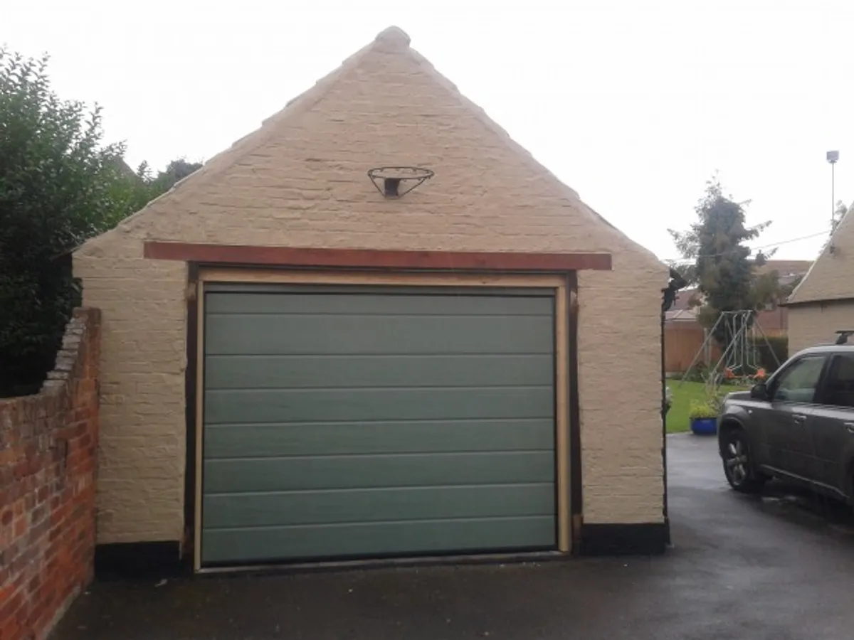 Cover for Custom Colour Automatic Sectional Garage Door