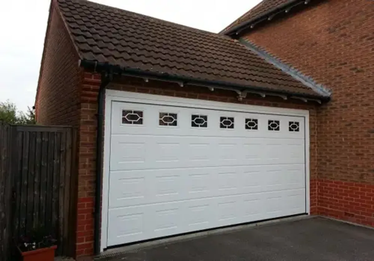 Cover for Garador Georgian Insulated Sectional Garage Door in Stamford