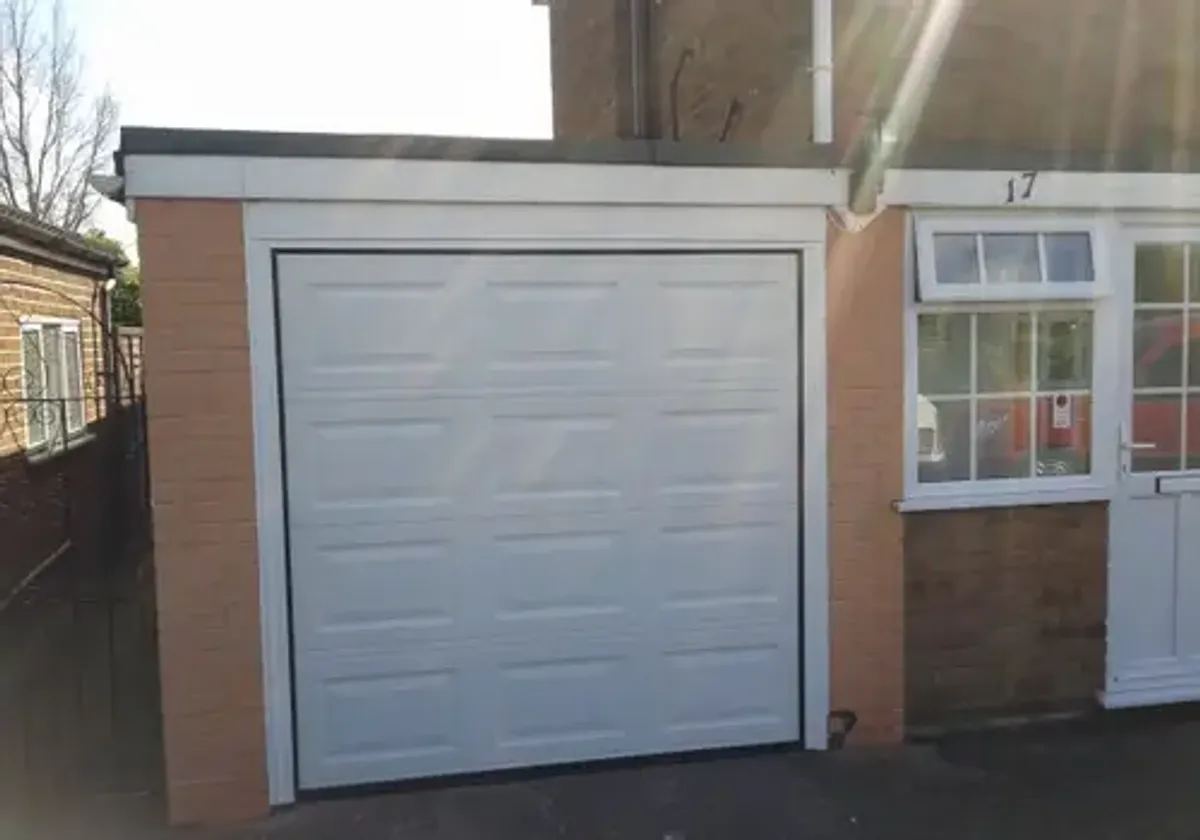 Cover for High-Quality Automatic Sectional Garage Door Installation in Grantham