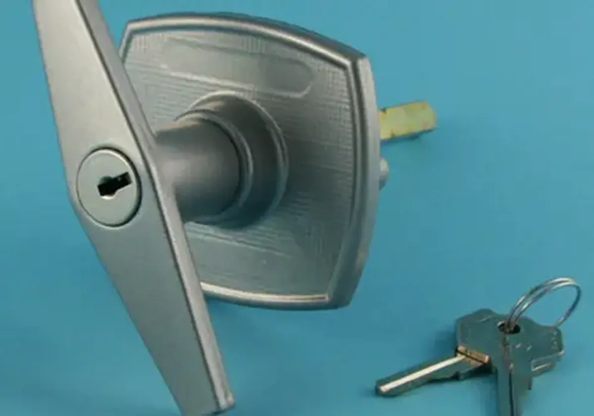 Cover for New Roller Spindles and New Garage Door Lock