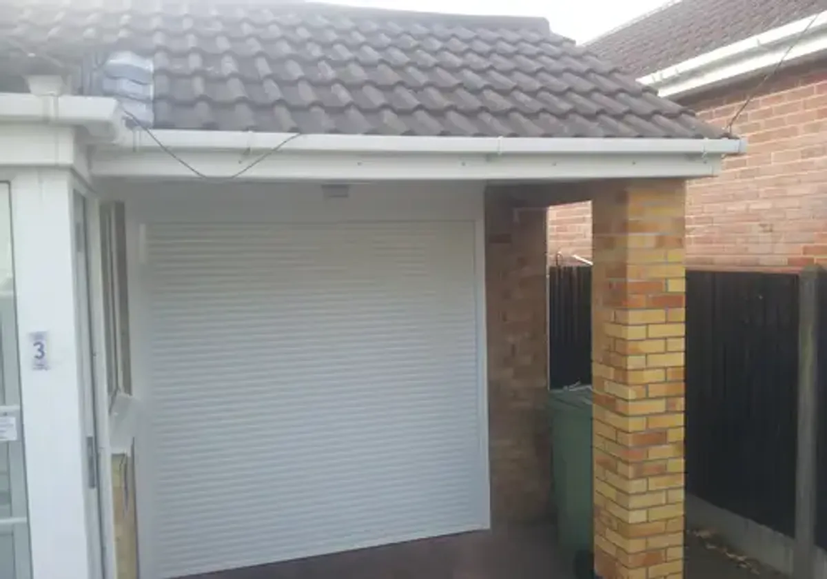 Cover for High-Quality Insulated Roller Garage Door Installation in Grantham