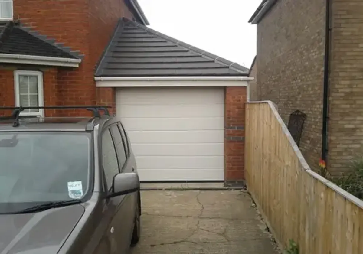 Cover for MRib Sectional Automatic Garage Door Installation  - Enhanced Insulation & Modern Design