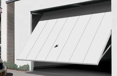 Modern Linear Up & Over Garage Doors