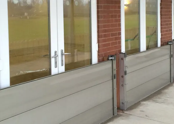 Flood Barrier Installation 1