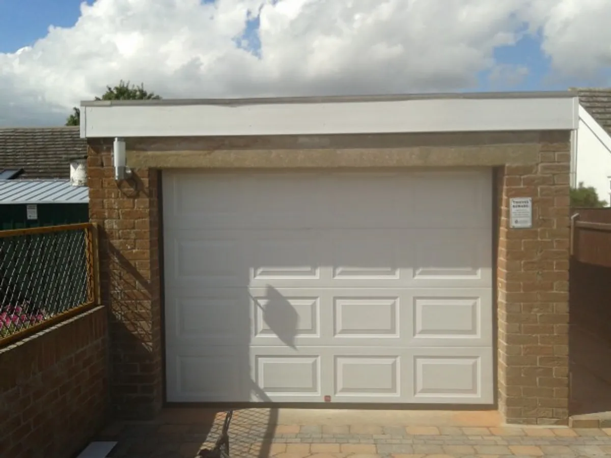 Cover for Automatic Sectional Garage Door in Belvoir - Space & Style Combined 