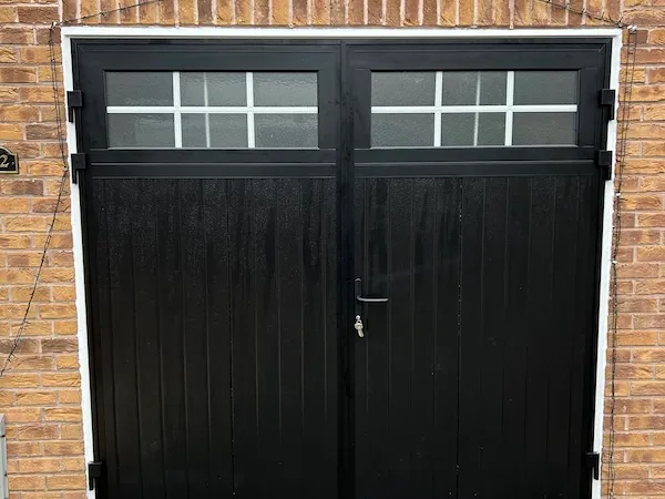 Side Hinged Garage Door Installation 7