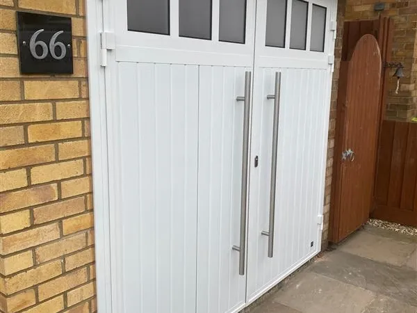 Side Hinged Garage Door Installation 9